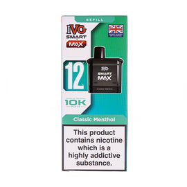 Classic Menthol Smart Max Prefilled Pod + Refill by IVG