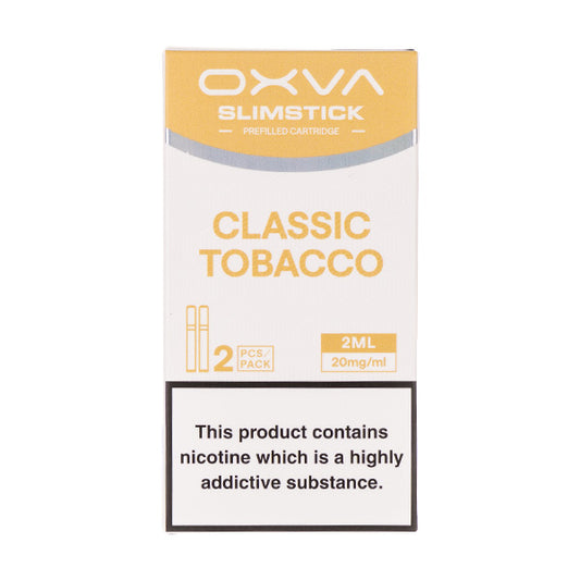 Classic Tobacco SlimStick Prefilled Pods by OXVA