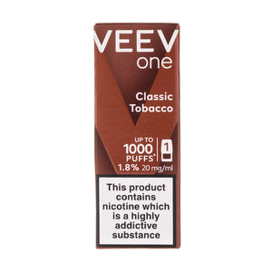 Classic Tobacco Veev One Prefilled Pod by Veev (Single Pack)