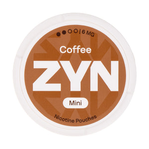 Coffee Mini Strong Nicotine Pouches by Zyn