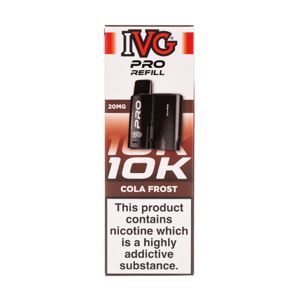 I VG Cola Frost Pro 12 Prefilled Pod + Refill by IVG — image 1 of 1