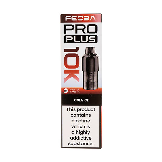 Cola Ice Plus 10K Prefilled Pod + Refill by Feoba