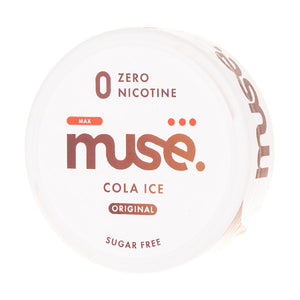 Cola Ice Zero Nicotine Pouches by Muse