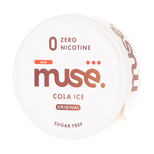 Cola Ice Zero Nicotine Pouches by Muse