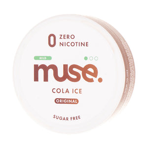 Cola Ice Zero Nicotine Pouches by Muse