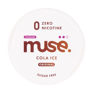 Cola Ice Zero Nicotine Pouches by Muse