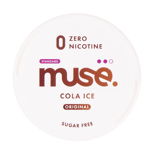 Cola Ice Zero Nicotine Pouches by Muse