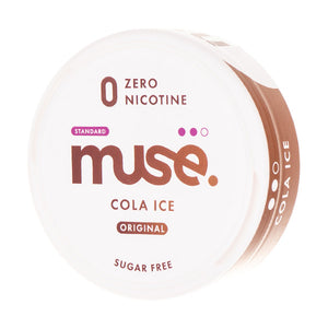 Cola Ice Zero Nicotine Pouches by Muse