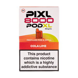 Cola Lime Pixl 8000 Prefilled Pod + Refill by Pixl