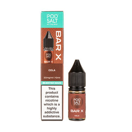 Cola Nic Salt E-Liquid by Pod Salt Bar X