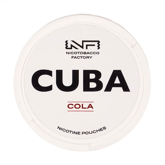 Cola Nicotine Pouches by Cuba White