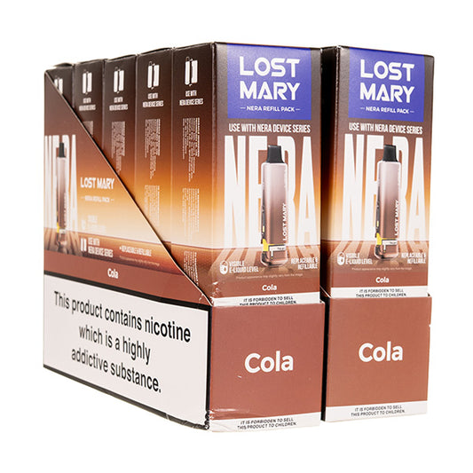 Lost Mary Nera 15k Prefilled Pod + Refill [Box of 10] - Cola