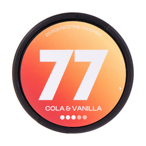 Cola & Vanilla Nicotine Pouches by 77 - 16mg