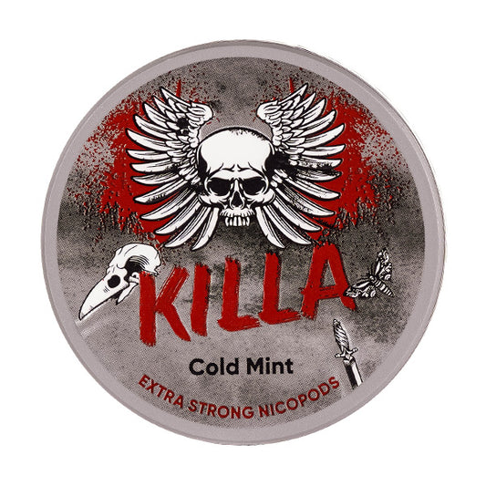 Cold Mint Nicotine Pouches by Killa