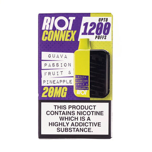 Connex Pod Kit by Riot Squad in guava passion fruit and pineapple