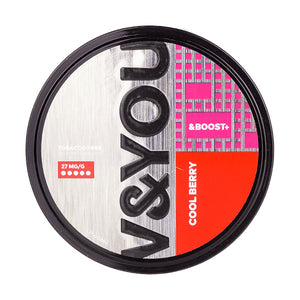 Cool Berry &Boost+ Nicotine Pouches by V&YOU