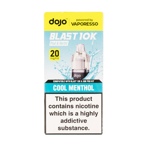 Cool Menthol Dojo Blast 10K Prefilled Pod + Refill by Vaporesso
