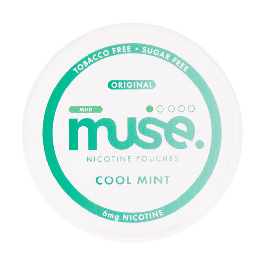 Cool Mint Nicotine Pouches by Muse 6mg