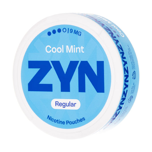 Cool Mint Regular 9mg Nicotine Pouches by Zyn