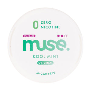 Cool Mint Zero Nicotine Pouches by Muse