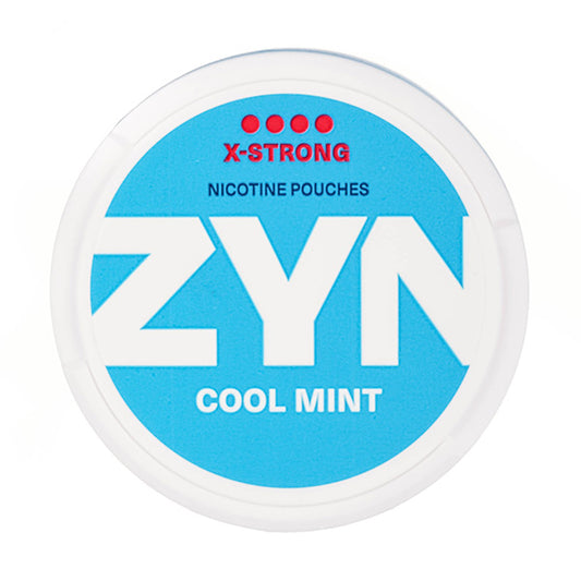 Cool Mint Extra Strong Nicotine Pouches by Zyn