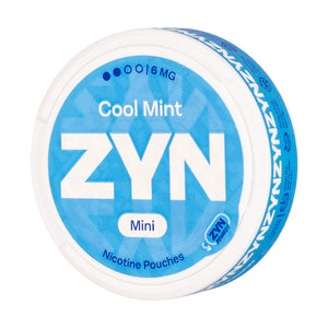 Cool Mint Mini Nicotine Pouches by Zyn - 6mg
