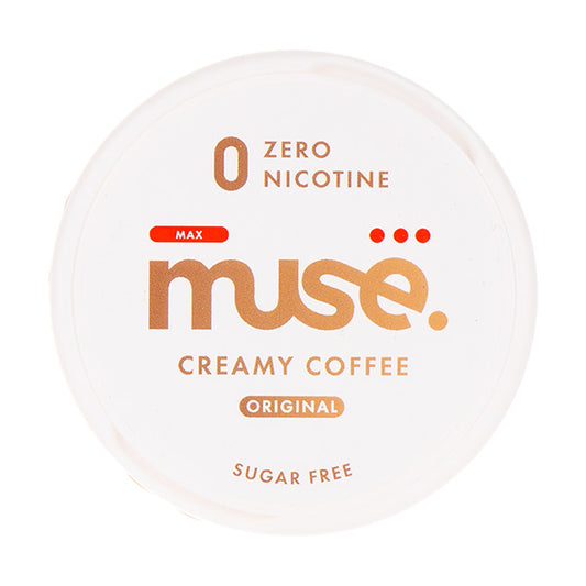 Creamy Coffee Zero Nicotine Pouches by Muse