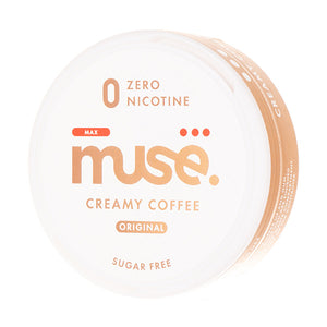 Creamy Coffee Zero Nicotine Pouches by Muse
