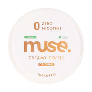Creamy Coffee Zero Nicotine Pouches by Muse