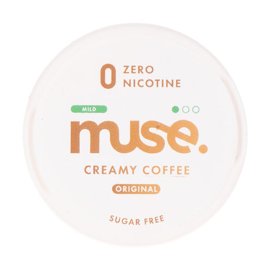 Creamy Coffee Zero Nicotine Pouches by Muse