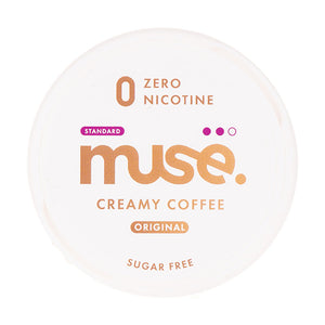 Creamy Coffee Zero Nicotine Pouches by Muse