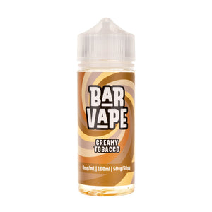 Creamy Tobacco 100ml (50/50) Shortfill by Bar Vape