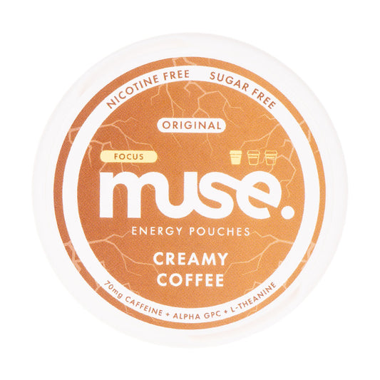 Creamy Coffee Energy Pouches by Muse