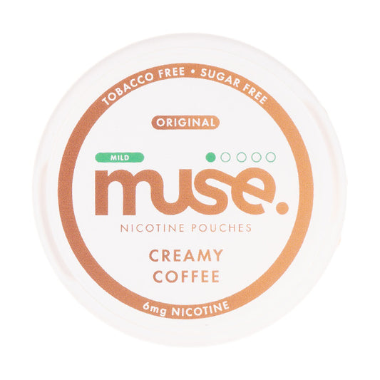 Creamy Coffee Nicotine Pouches by Muse