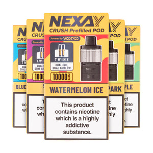 Items that are compatible with Double Apple Crush 10K Prefilled Pod + Refill by Nexay