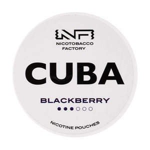 Blackberry Nicotine Pouches by Cuba White 10mg