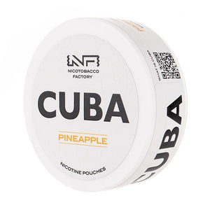 Pineapple Nicotine Pouches by Cuba White