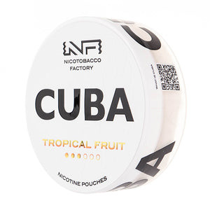 Tropical Fruit Nicotine Pouches by Cuba White