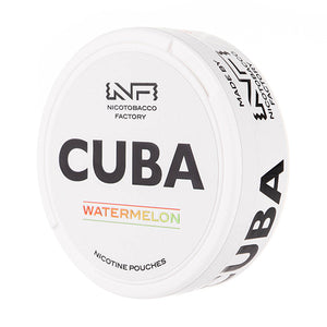 Watermelon Nicotine Pouches by Cuba White