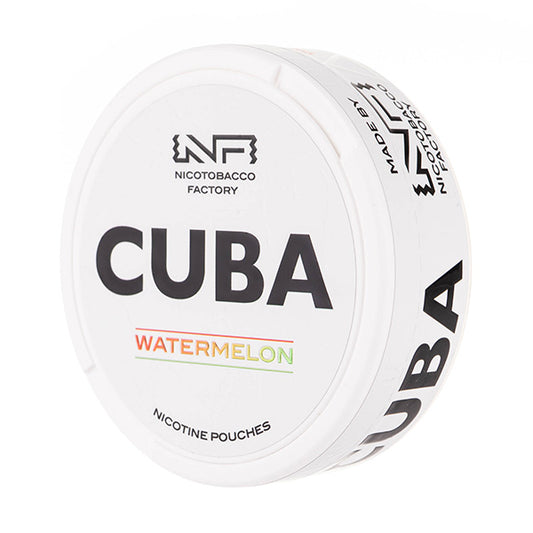 Watermelon Nicotine Pouches by Cuba White