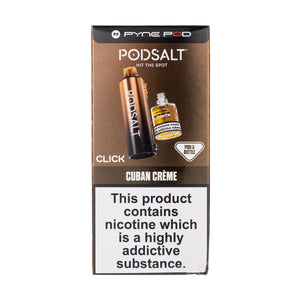 Cuban Creme Pyne Pod Click Pod & Bottle