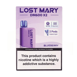 Lost Mary DM600 Disposable Vape in Blueberry