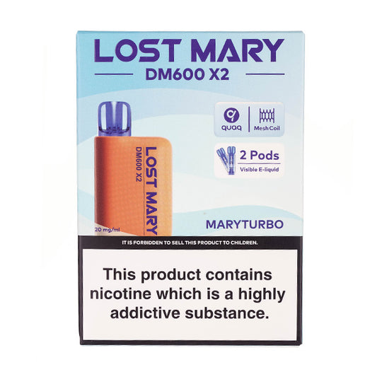 Lost Mary DM600 Disposable Vape in Maryturbo