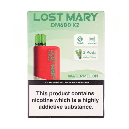 Lost Mary DM600 Disposable Vape in Watermelon