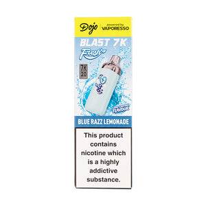 DOJO Blast 7K Fresh Prefilled Pod Kit - Blue Razz Lemonade