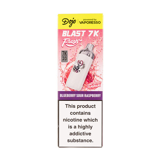 DOJO Blast 7K Fresh Prefilled Pod Kit - Blueberry Sour Raspberry