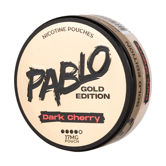 Dark Cherry Gold Edition Nicotine Pouches by Pablo - 17mg