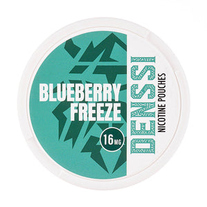 Blueberry Freeze Nicotine Pouches by Denssi 16mg