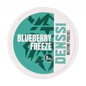 Blueberry Freeze Nicotine Pouches by Denssi 8mg