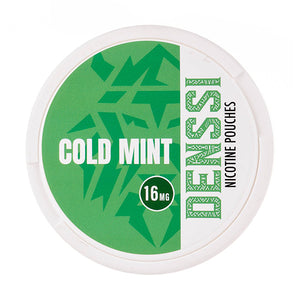 Cold Mint Nicotine Pouches by Denssi 16mg